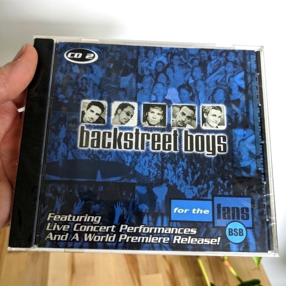 𝅺backstreet boys Sealed Y2K CD